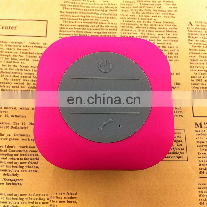 High quality suction cup waterproof shower speaker wireless