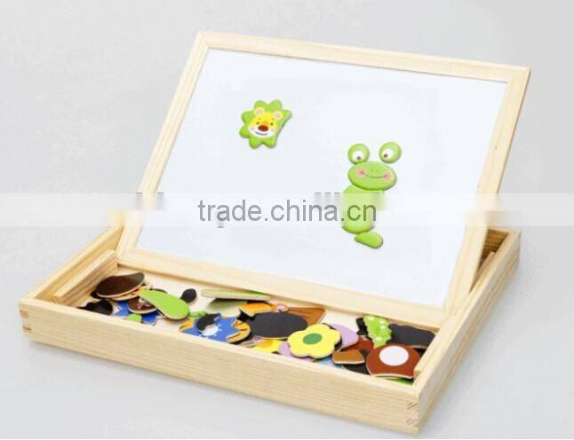 blackboard whiteboard educational game wood baby child toy kids wood easel table top easels wholesale small easels easel parts