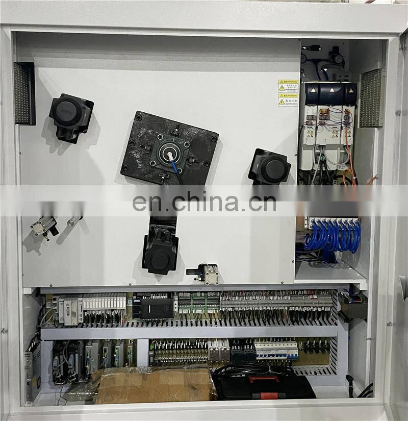 UR320S Automatic Non-stop 4 Rotary Spindle Adhesive Sticker Label Turret Rewinder Machine with Automatic Paper Core Feeder