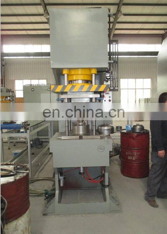 Carbon steel water heater cover making power press machine
