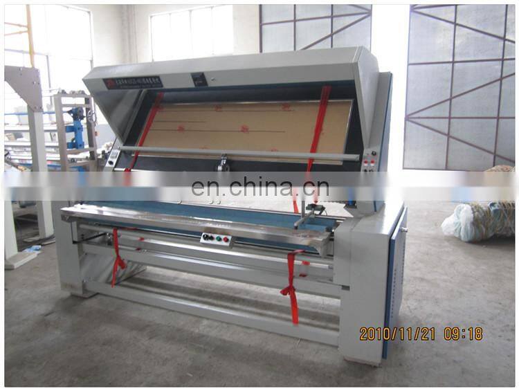 professional industrial textile fabric finishing inspection table machine for garment factory