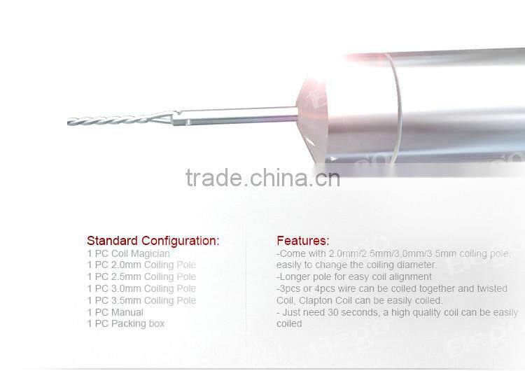 2016 New User Electrical Automatic Coil Jig Pilot Vape Coil Magician