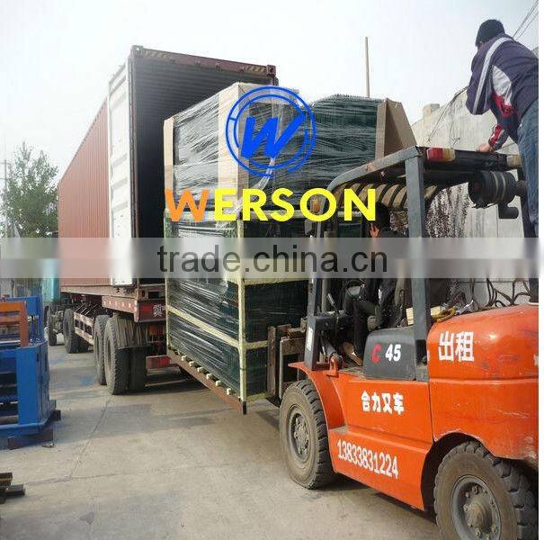 senke PVC coated weld mesh fence with bending-real goods manufacture ,exporter