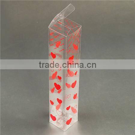 sweet heart lipstick plastic packing with lid