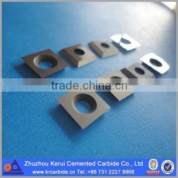 Woodworking insert tooling carbide indexable knives in various size and grade
