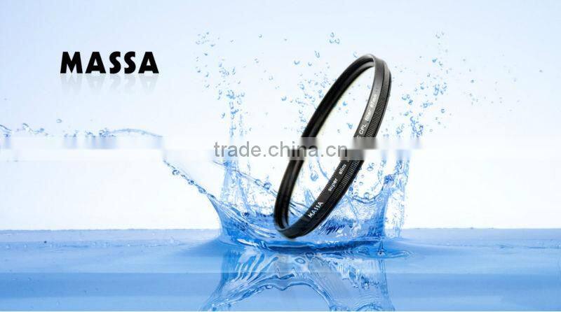 Massa77mm super slim multi coated water proof MRC CPL camera filter