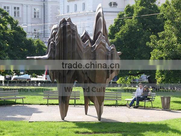 Fancy Metal Copper Outdoor Abstract Sculpture for Park