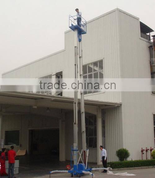 portable hydraulic one man lifting equipment/hydraulic platform lift