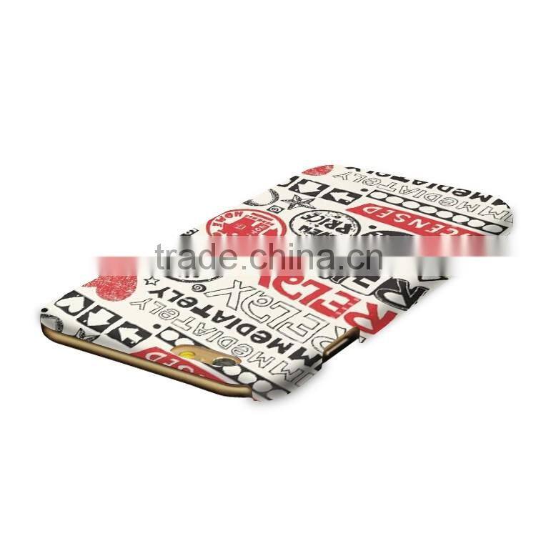 new design Soil release pc glitter phone cover