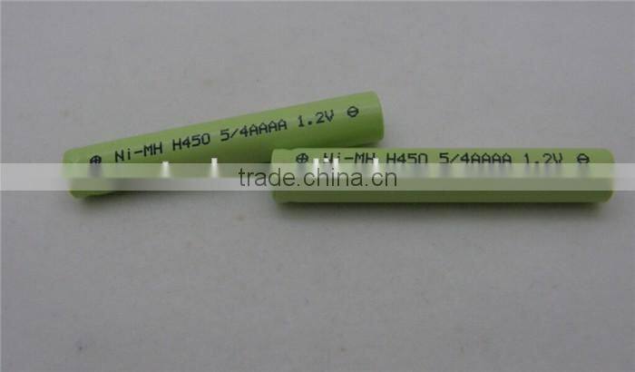 Cordless phone batteries 5/4AAAA Ni-Mh rechargeable 1.2V 450mAh battery cell