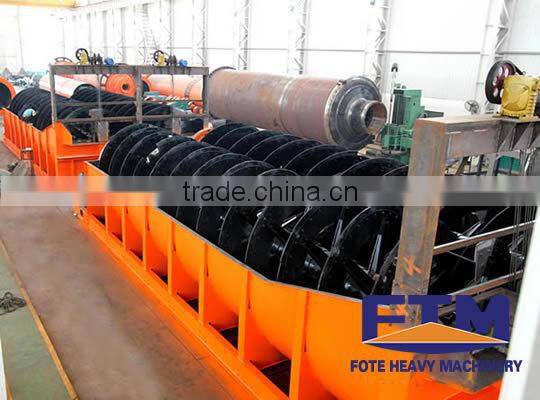 Best quality iron ore immersed spiral classifier with good price from Henan FTM