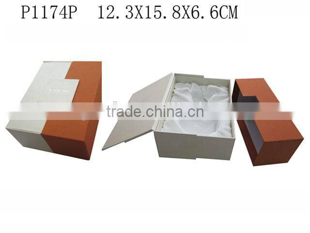 Special Design Perfume Gift Paper Packaging box Wholesale with clear PVC16 window P1174P