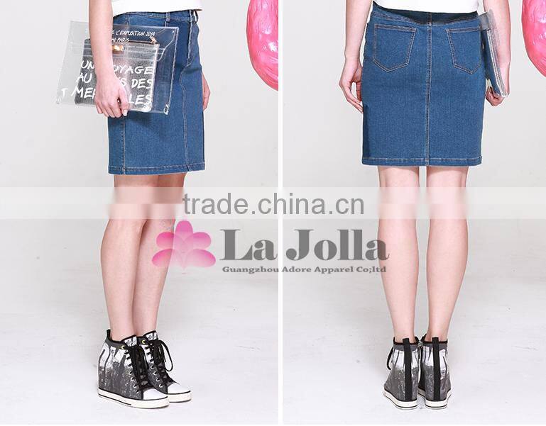 2016 New Fashion Jeans Skirts For Women 258J