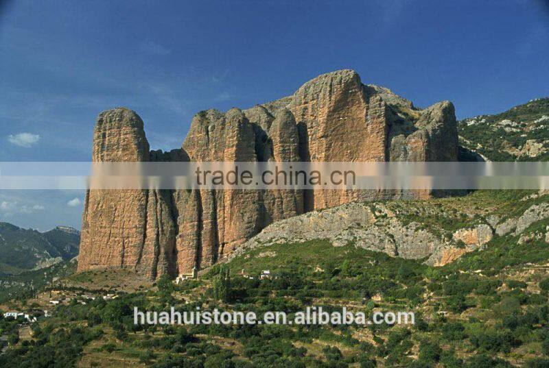 beige and white sandstone slabs factory price
