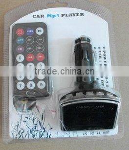 New Car MP4 player with FM transmitter with high quality