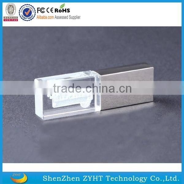 wholesale crystal usb flash drive for promotional gifts 4gb 8gb thumb drive