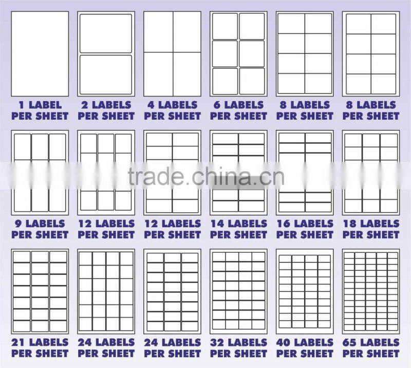 direct factory price art paper label logistics label