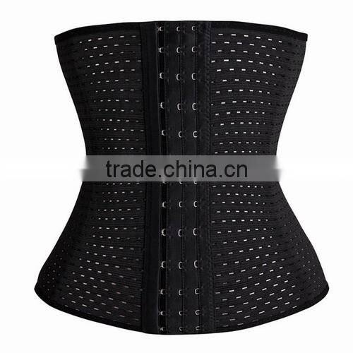 Steel Boned Strethy Women Sexy Fat Burn Dropship Waist Trainer Cincher