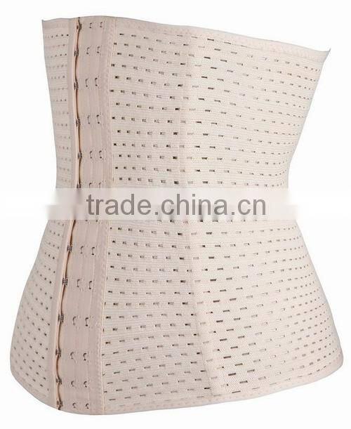 Steel Boned Strethy Women Sexy Fat Burn Dropship Waist Trainer Cincher