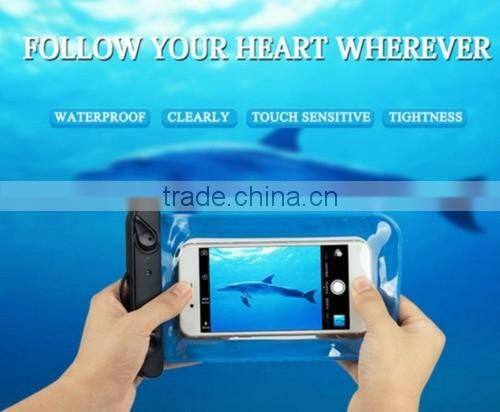 Swimming waterproof Floating Cell phone Pouch Wallet Case Bag