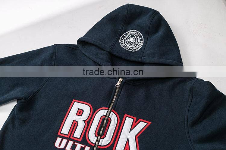 high quality wholesales 100 elasticity fleece screen printing embroidery plain black hoodie