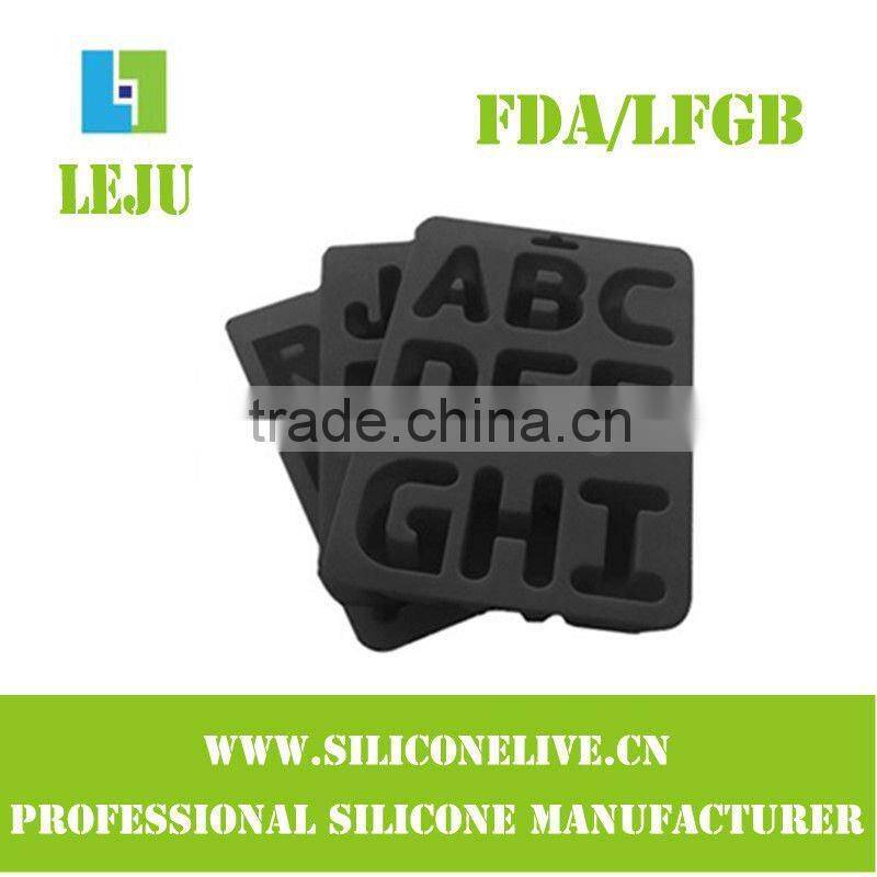 silicon mould for alphabet biscuit