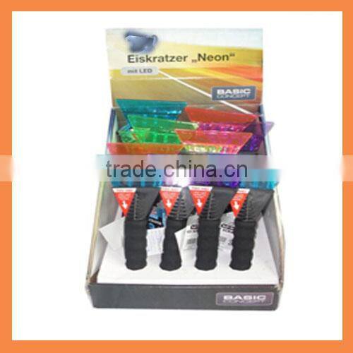 Outdoor Sport Ice Scraper w LED Light 24pcs display box