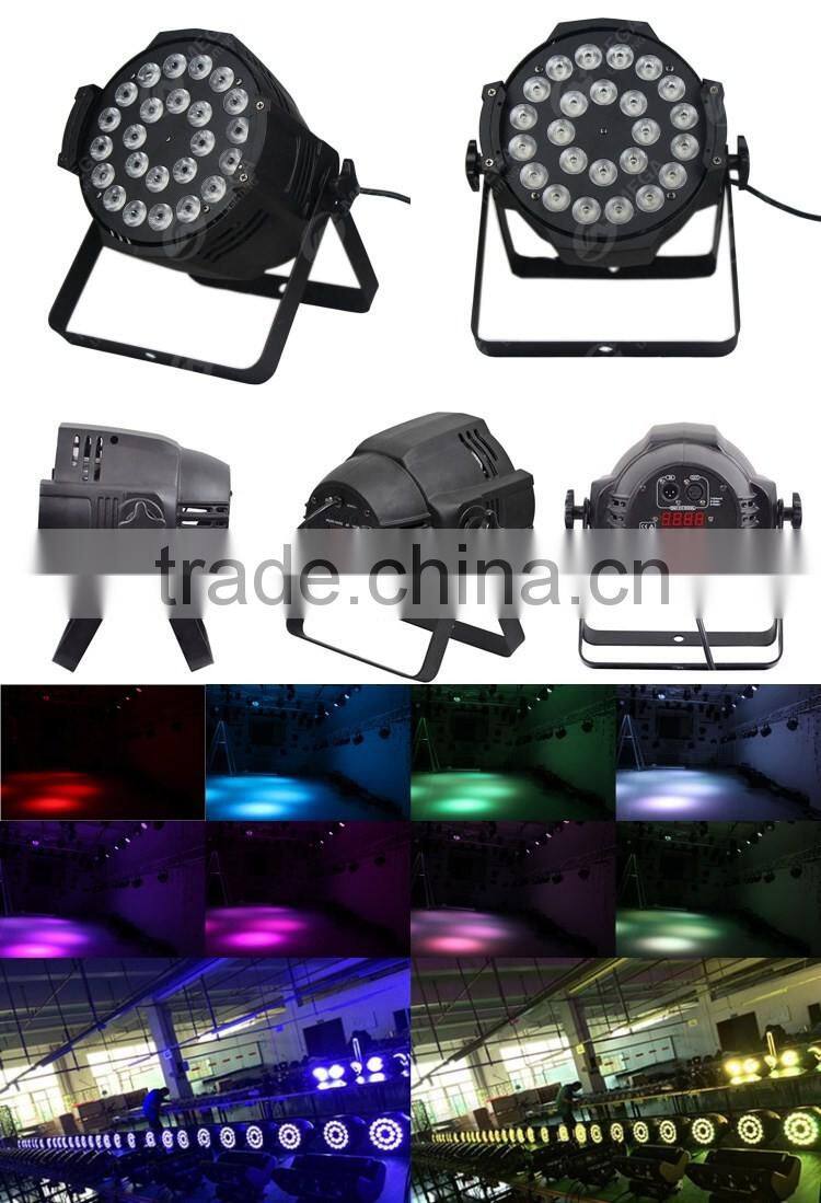 CE&RoHS certificate LED display 24 4in1 led par light quad color rgbw led par light
