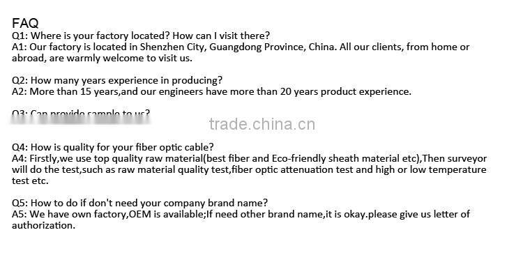 UV Proof Stranded Loose Tube Light-armored Cable GYTS