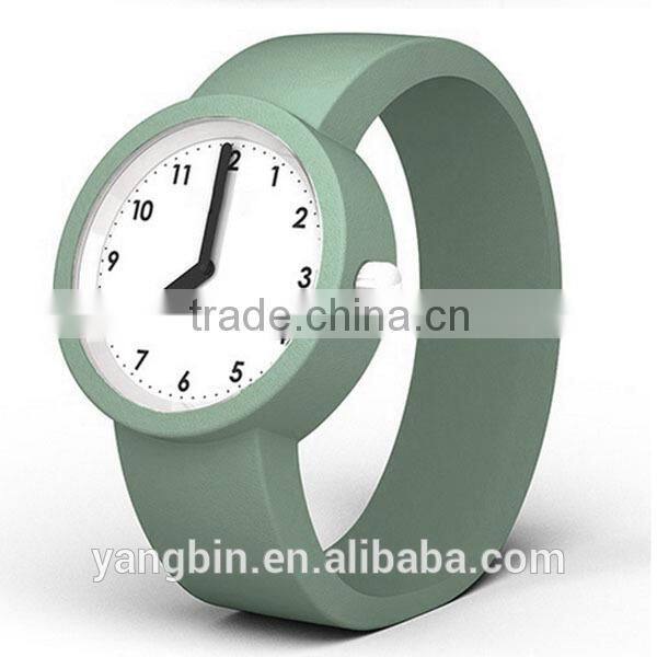 Silicone watches with japan quartz movement for girls wholesale watches