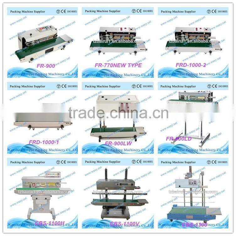Automatic horizontal continuous band sealing machine for aluminum foil sealing