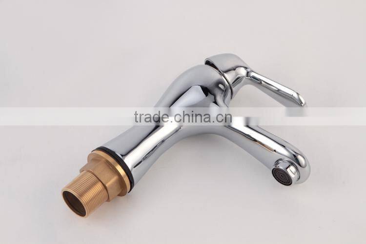 deck mouted basin bathtub waterfall faucet