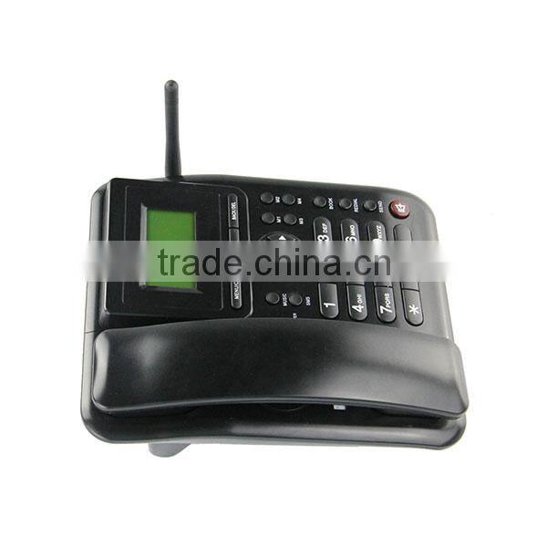 Fixed wireless matte texture indepentent speaker telephone