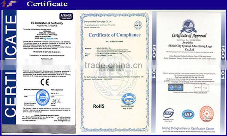 New style illuminated sign manufacturer LED neon letter