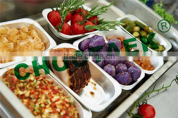 Good quality aluminium foil food container stacker(4 ways)
