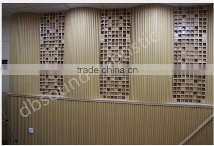 wpc acoustic decorative wall panels for meeting room