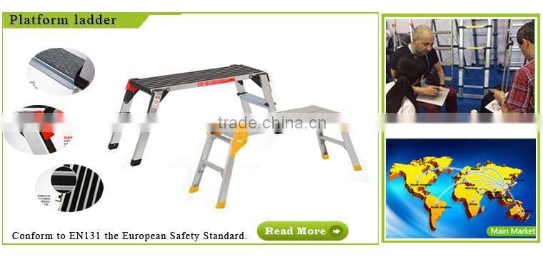 6 steps aluminum ladder for housework