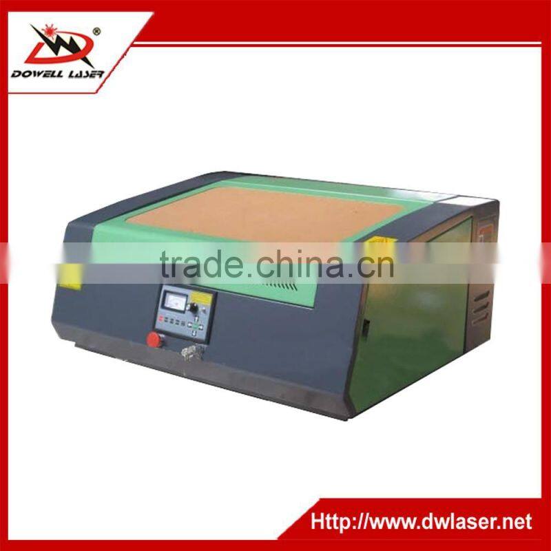 2016 mini protable DW-5030 CO2 laser engraving machine /wood rubber laser engraving machine