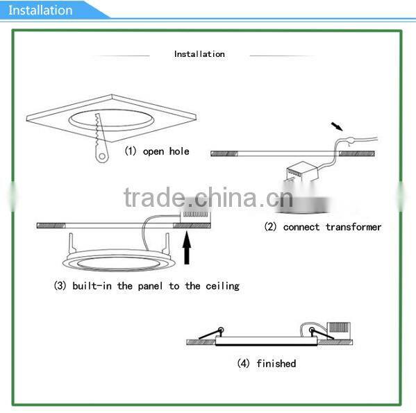 18W 20w surface mounted LED Panel Light round and square shape best price