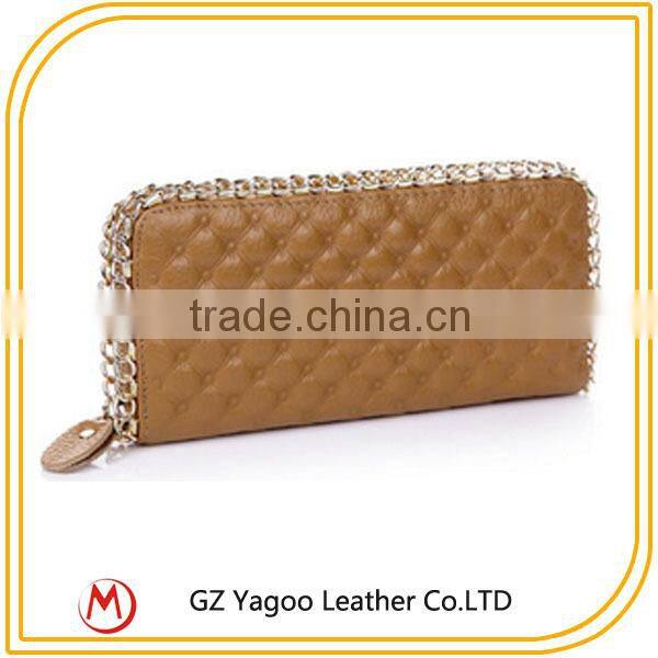 2015 new product in China leather magic wallet manufacturer