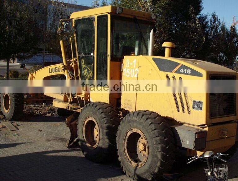 CHINA hot selling used liugong CLG418 motor grader