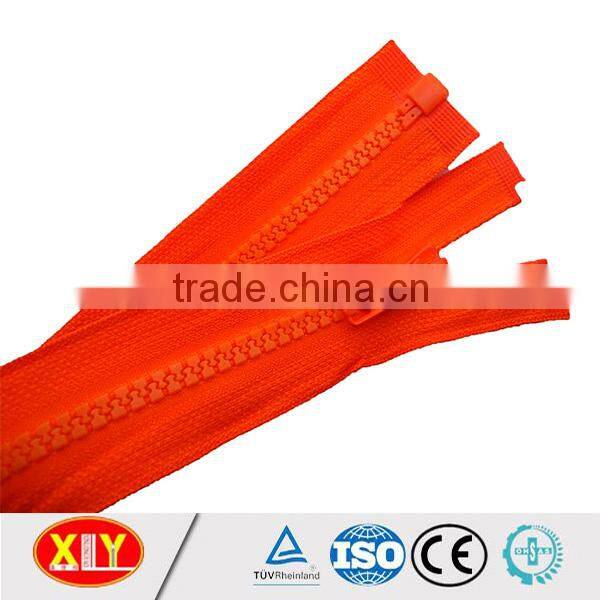 New arrival #5 plastic open end zipper for coat