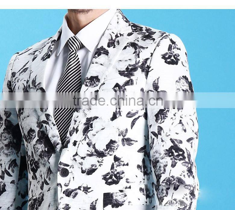 2016 latest blazer for men fancy printed men blazer casual blazer men