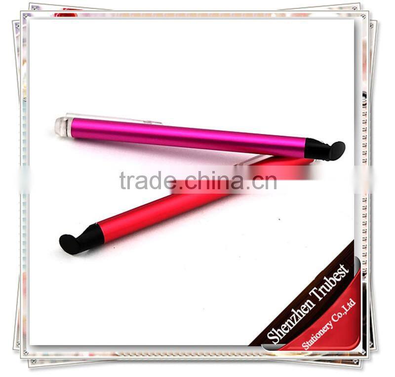 TTO-04 Novelty touch pen with clip , Customize Stylus pen for promotional