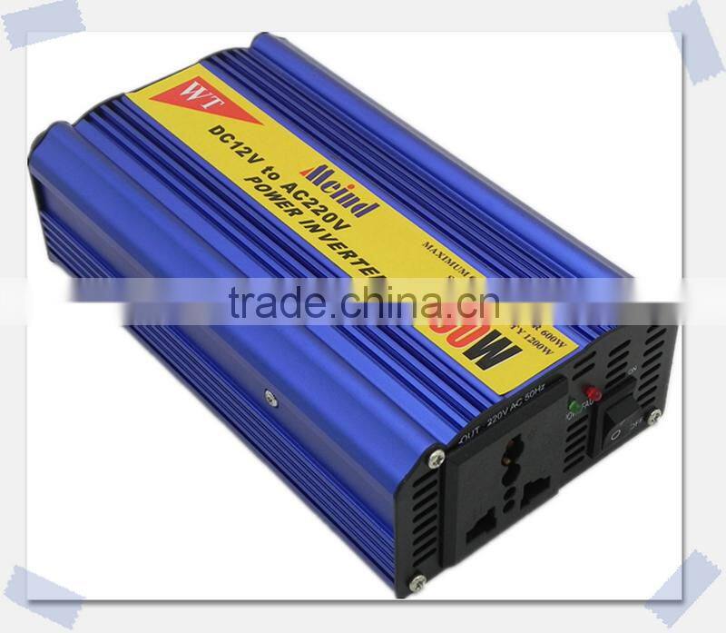 High quality 24VDC TO 220VAC 600w modified solar power inverter inverter