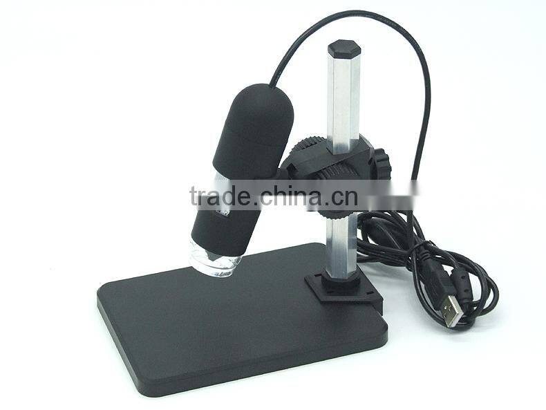 600x 2.0MP USB Digital Microscope with 8 Led Endoscope Measurement Calibration Video Camera