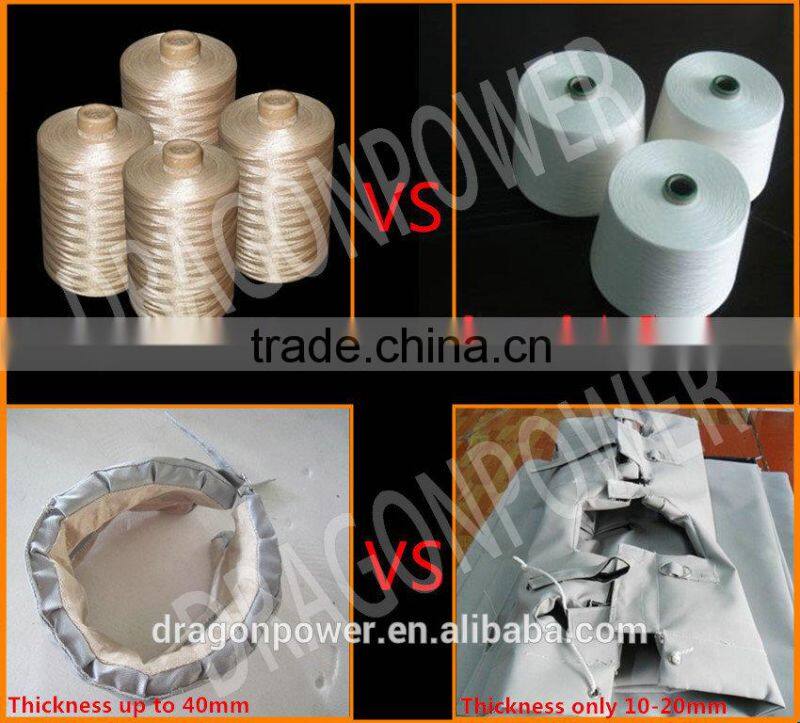 High Quality Detachable pipe insulation jacket energy saving