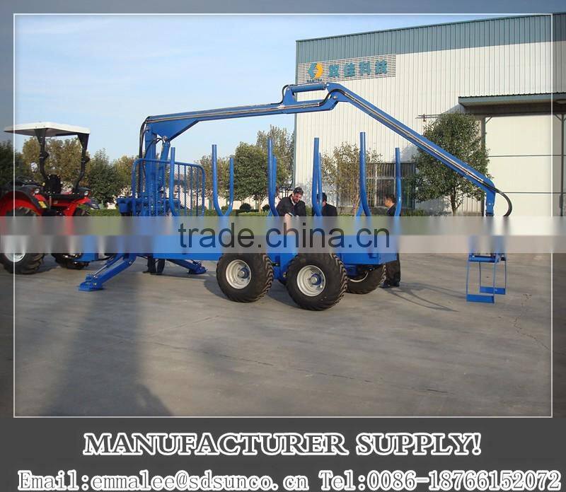 Sunco Machine timber wood grapple with Trailer ZM5004