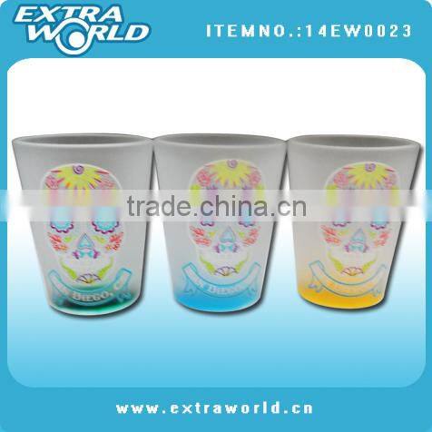 Colorful handpainted cheap shot glasses