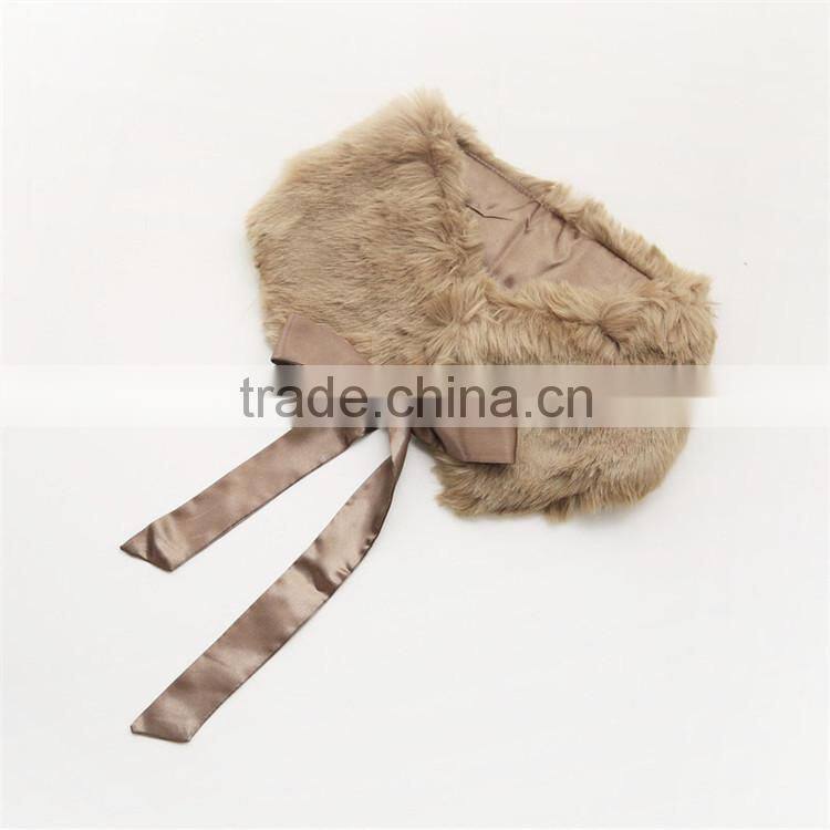 New product high quality fashion fur children scarf WJ-663